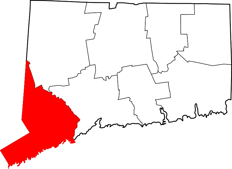 Datei:Map of Connecticut highlighting Fairfield County.svg.png