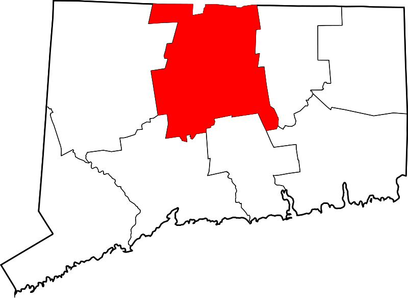Datei:Map of Connecticut highlighting Hartford County.svg.png
